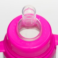 Бутылочка для кормления «Пончики», классическое горло, 250 мл., от 3 мес., цилиндр, с ручками Бутылочка для кормления «Пончики», классическое горло, 250 мл., от 3 мес., цилиндр, с ручками