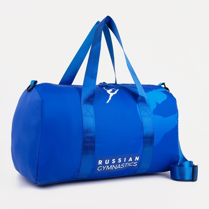 Сумка женская спортивная на молнии, цвет синий Сумка женская спортивная на молнии, цвет синий