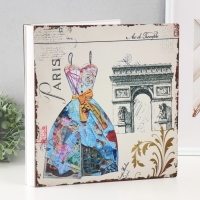 Фотоальбом магнитный 20 листов "Парижская мода" 33х35х4 см Фотоальбом магнитный 20 листов "Парижская мода" 33х35х4 см