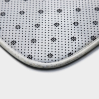 Коврик для ванной и тулета Доляна &laquo;Малахит&raquo;, 43&times;120 см, цвет зелёный