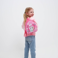 Рюкзак детский для девочки «Милота», 23 х 5 см см, отдел на молнии, цвет красный Рюкзак детский для девочки «Милота», 23 х 5 см см, отдел на молнии, цвет красный