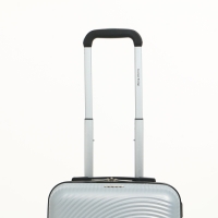 Чемодан малый 47 л (S) Goran Tomp, отдел на молнии, кодовый замок, 4 колеса, цвет серый Чемодан малый 47 л (S) Goran Tomp, отдел на молнии, кодовый замок, 4 колеса, цвет серый