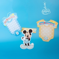 Гирлянда на ленте "Мне 1 год", с 12 карточками для фото, Микки Маус и друзья Гирлянда на ленте "Мне 1 год", с 12 карточками для фото, Микки Маус и друзья