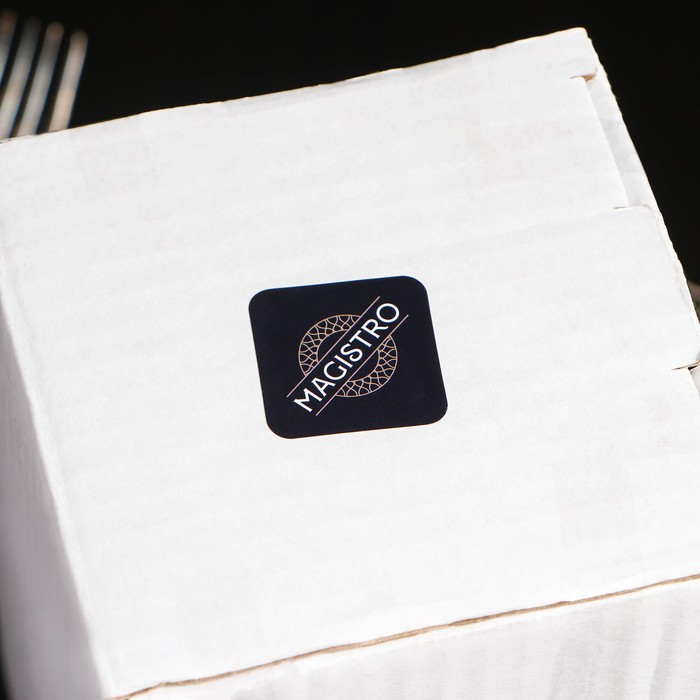 Ступка с толкушкой Magistro &laquo;Мрамор&raquo;, натуральный камень, цвет белый