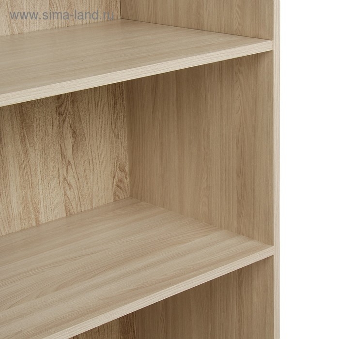 Шкаф для документов открытый, 800х404х1900, Ясень шимо светлый