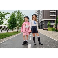 Рубашка детская KAFTAN, размер 32 (110-116 см), цвет белый