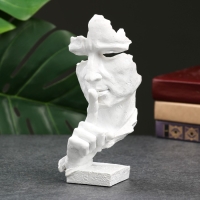 Фигура "Молчание" 20х7 см белая Фигура "Молчание" 20х7 см белая