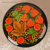 Коробка &laquo;Ягодка&raquo;, большая, 14&times;7 см, хохлома