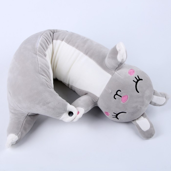 Подушка для путешествий мягкая игрушка &laquo;Зайка&raquo;, 70 см