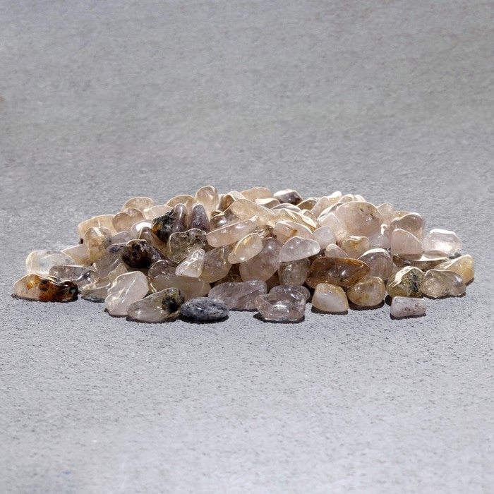 Набор для творчества Набор для творчества "Кварц волосатик", галтовка, фракция 0,7-0,9 см, 100 г