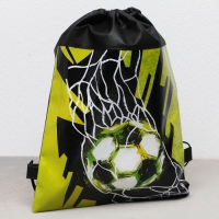 Мешок для обуви &laquo;Футбол&raquo;  полиэстер, размер 30 х 40 см