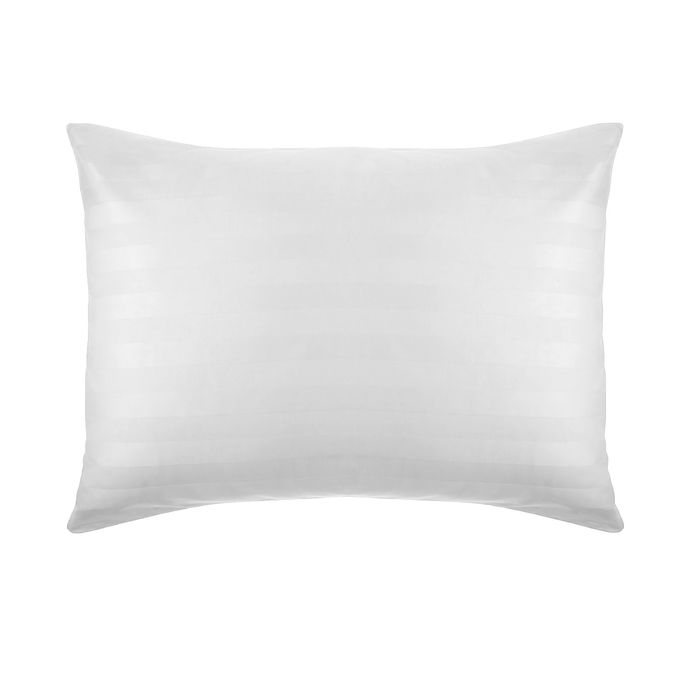 Наволочка Атра 50х70см цвет белый, страйп-сатин 3х3 140г/м&sup2; 100% хлопок