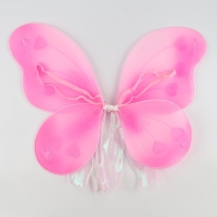 Карнавальный набор &laquo;Бабочка&raquo; с блёстками: юбка, крылья, цвет розовый