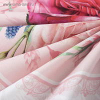 Скатерть круглая Этель &laquo;Розы&raquo; d=220 см, 100 % хлопок