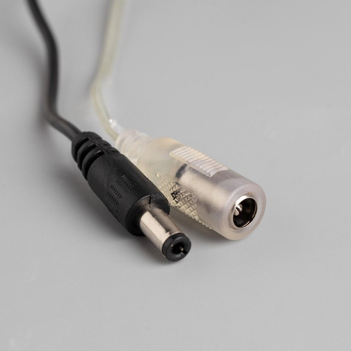 Гирлянда «Мишура» 2 м роса, IP20, серебристая нить, 200 LED, свечение белое, 12 В Гирлянда «Мишура» 2 м роса, IP20, серебристая нить, 200 LED, свечение белое, 12 В