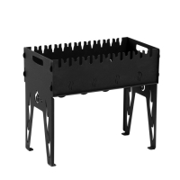 Мангал разборный, дрова, уголь, сталь 3мм, 61 х 33 х 63 см Мангал разборный, дрова, уголь, сталь 3мм, 61 х 33 х 63 см