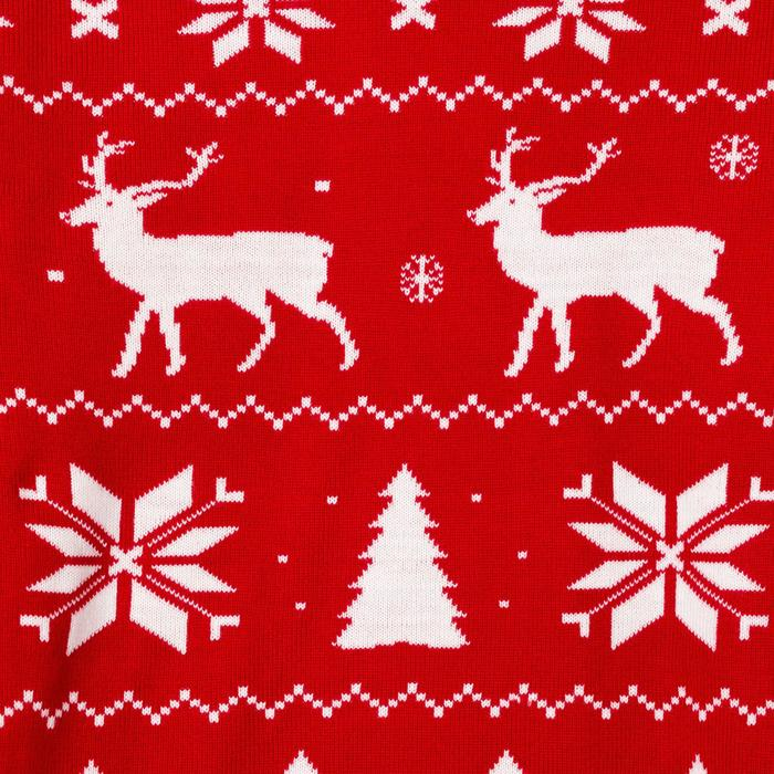 Джемпер вязаный детский KAFTAN Джемпер вязаный детский KAFTAN "New Year" размер 32 (110-116 см)