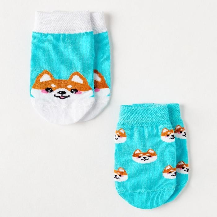 Набор носков Крошка Я &laquo;Корги&raquo;, 2 пары, 12-14