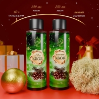 Новогодний подарочный набор косметики &laquo;Новогодний экспресс&raquo;, с ароматом хвои и корицы. Зеленая серия