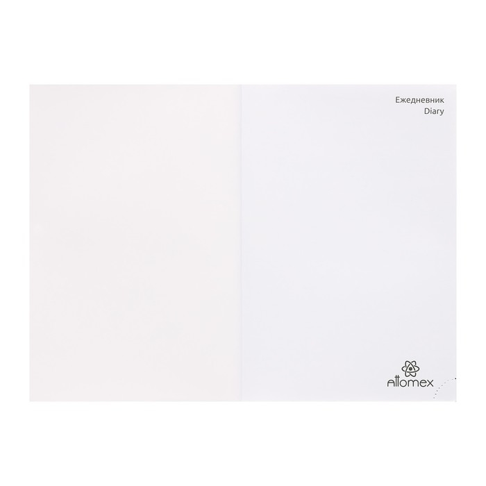 Ежедневник недатированный A5 160 листов Attomex.Visa, твёрдая обложка из искусственной кожи с поролоном, блок 70 г/м2, синий