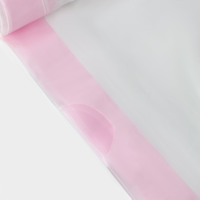 Мешки для мусора с завязками Доляна &laquo;Комфорт&raquo;, 60 л, 13 мкм, 55&times;64 см, ПНД, 10 шт, цвет белый