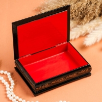 Шкатулка &laquo;Мишки в лесу&raquo;, 10&times;14 см, лаковая миниатюра