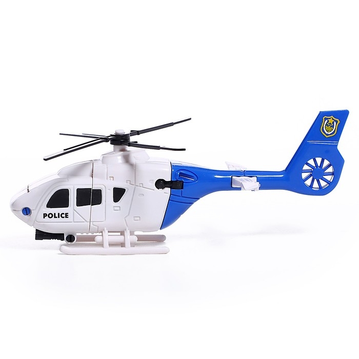 Робот &laquo;Полицейский вертолёт&raquo;, трансформируется