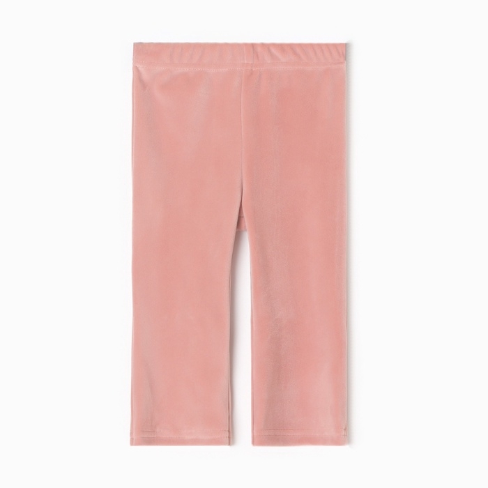 Брюки Крошка Я Plushy, р. 80-86 см, розовый