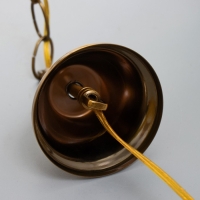 Люстра "Фломи" 5хЕ14 40Вт черно-золотой 60х73х60 см BayerLux