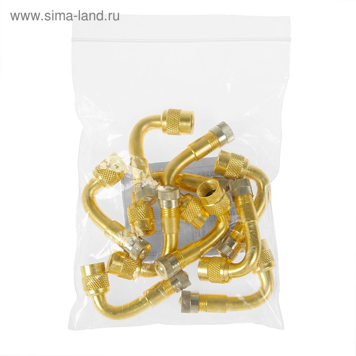 Удлинитель вентиля, металлический, угол 67&deg;, фасовка 10 шт