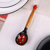 Ложка деревянная, окрашенная, малая Ложка деревянная, окрашенная, малая