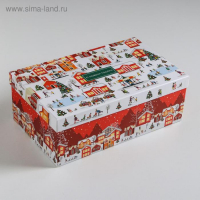 Набор подарочных коробок 10 в 1 &laquo;Новогодние истории&raquo;, 12 х 7 х 4 - 32.5 х 20 х 12.5 см, Новый год