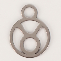 Мягкая игрушка &mdash; Зодиак &laquo;Создай своё украшение. Телец&raquo;, с кулоном