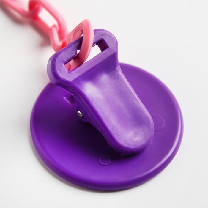 Держатель для соски - пустышки «Сова», на цепочке Держатель для соски - пустышки «Сова», на цепочке