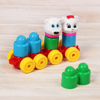 Конструктор &laquo;Колобок и компания&raquo;, 25 деталей