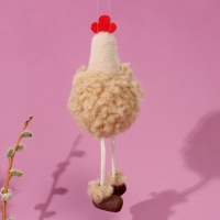 Мягкая игрушка &laquo;Петушок&raquo; на подвесе, 16 см, цвет МИКС