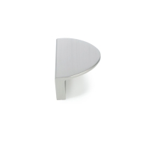 Ручка скоба CAPPIO H002SS полукруг, алюминий, L=78 мм,  м/о 64 мм., цвет сат. никель