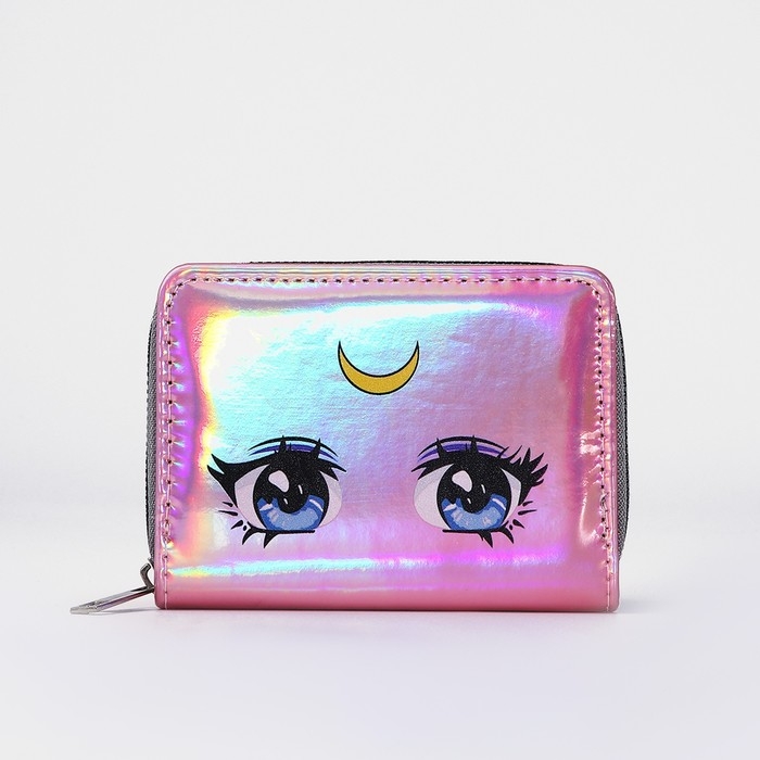 Кошелёк с голографическим эффектом «Глазки», 12.5х9х2 см Кошелёк с голографическим эффектом «Глазки», 12.5х9х2 см