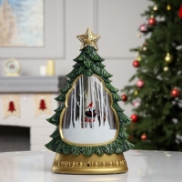 Фигура светодиодная «Новогодние мотивы», 31.2х9.5х20.2 см, музыка, батарейки ААх3 (не в комплекте), USB, свечение тёплое белое Фигура светодиодная «Новогодние мотивы», 31.2х9.5х20.2 см, музыка, батарейки ААх3 (не в комплекте), USB, свечение тёплое белое