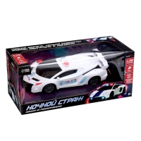 Машина радиоуправляемая &laquo;Ночной страж&raquo;, 1:20, работает от батареек, цвет белый