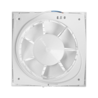 Вентилятор вытяжной "КосмоВент" В125ВКш, d=125 мм, 12 Вт, 222 м&sup3;/ч, с выключ, подшипник
