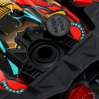 Машина радиоуправляемая &laquo;Гоночная&raquo;, работает от аккумулятора, эффект дыма, световые эффекты, цвет красный