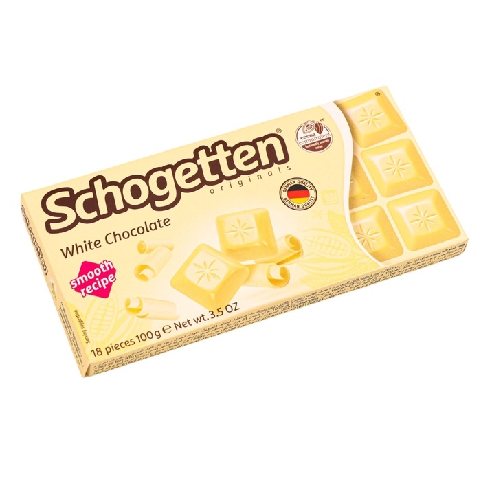 Шоколад Schogetten White Chocolate, 100 г Шоколад Schogetten White Chocolate, 100 г