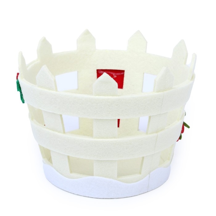 Новогодняя корзинка для декора «Дед Мороз с подарками» 16 × 11,5 × 12 см Новогодняя корзинка для декора «Дед Мороз с подарками» 16 × 11,5 × 12 см