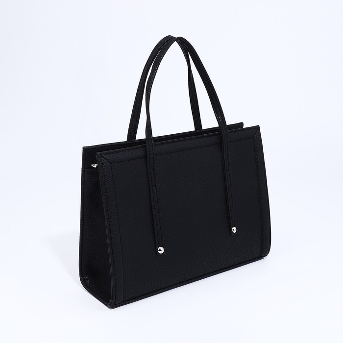 Сумка тоут L-Craft на молнии, цвет чёрный Сумка тоут L-Craft на молнии, цвет чёрный