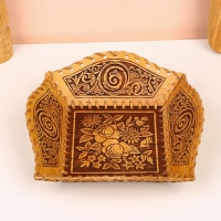 Конфетница &laquo;Розы&raquo;, серия природа, 21х21х6 см