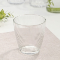 Стакан низкий стеклянный &laquo;Концепто Страйпи&raquo;, 250 мл