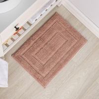 Коврик для дома SAVANNA &laquo;Мягкость&raquo;, 50&times;80 см, цвет розовый
