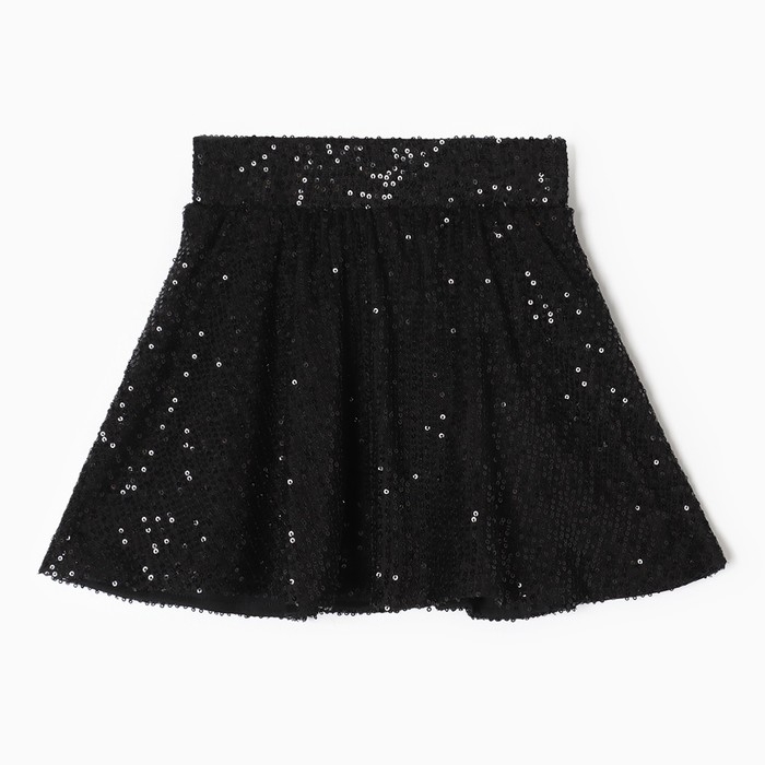 Юбка из пайеток KAFTAN размер 36 (134-140 см), черный