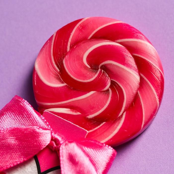 Леденец на палочке &laquo;Мяу&raquo;, вкус: малина, 15 г.